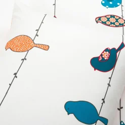 Rowley Birds Cotton Duvet Cover 3 Piece Set