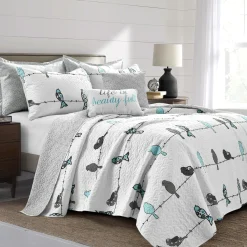 Rowley Birds Quilt 7 Piece Set