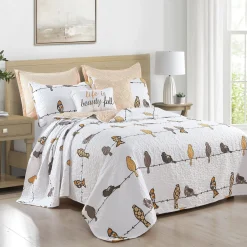 Rowley Birds Quilt 7 Piece Set