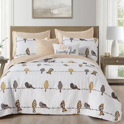Rowley Birds Quilt 7 Piece Set