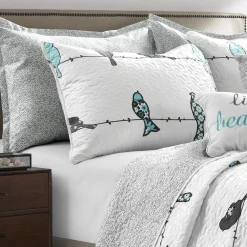 Rowley Birds Quilt 7 Piece Set