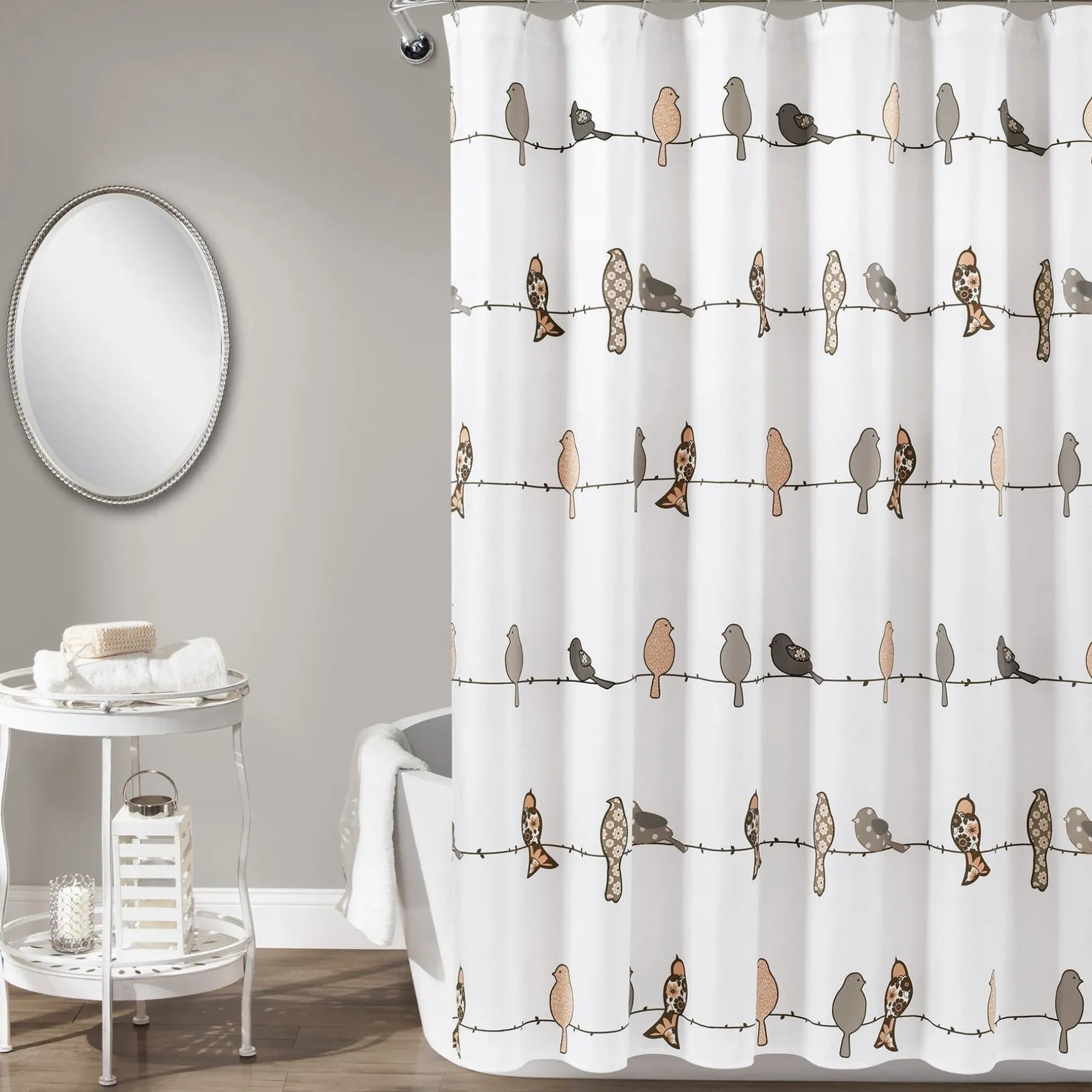 Rowley Birds Shower Curtain