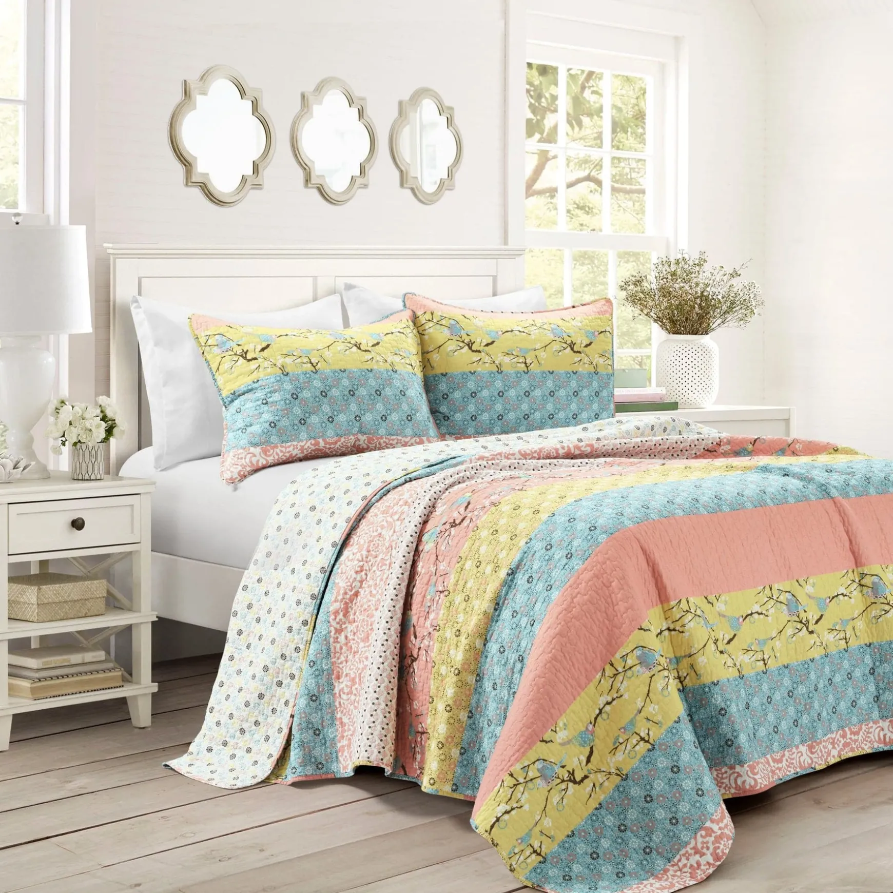 Royal Empire 3 Piece Quilt Set