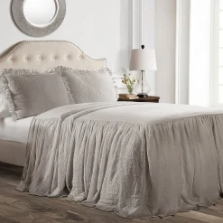 Ruffle Skirt Bedspread Set