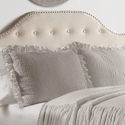 Ruffle Skirt Bedspread Set