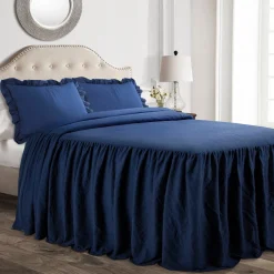 Ruffle Skirt Bedspread Set