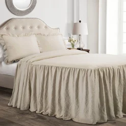 Ruffle Skirt Bedspread Set