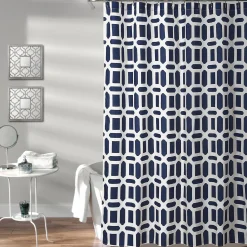 Sequoia Geo Shower Curtain