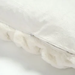 Soft Fur Weave Decorative Pillow Cover