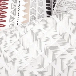 Southwest Stripe Reversible 3 Piece Quilt Set
