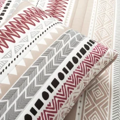 Southwest Stripe Reversible 3 Piece Quilt Set