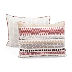 Southwest Stripe Reversible 3 Piece Quilt Set