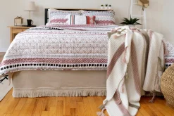 Southwest Stripe Reversible 3 Piece Quilt Set