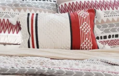 Southwest Stripe Reversible 3 Piece Quilt Set