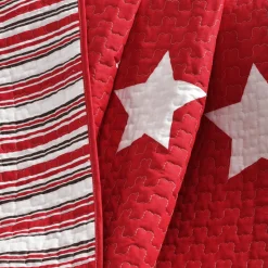 Star Reversible Cotton Throw