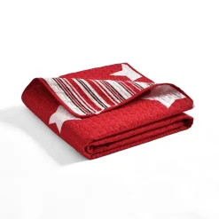 Star Reversible Cotton Throw