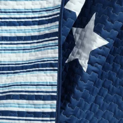 Star Reversible Cotton Throw