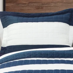 Stripe 3 Piece Quilt Set