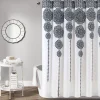 Stripe Medallion Shower Curtain