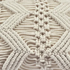 Studio Chevron Macrame Decorative Pillow Cover