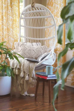 Studio Chevron Macrame Decorative Pillow Cover