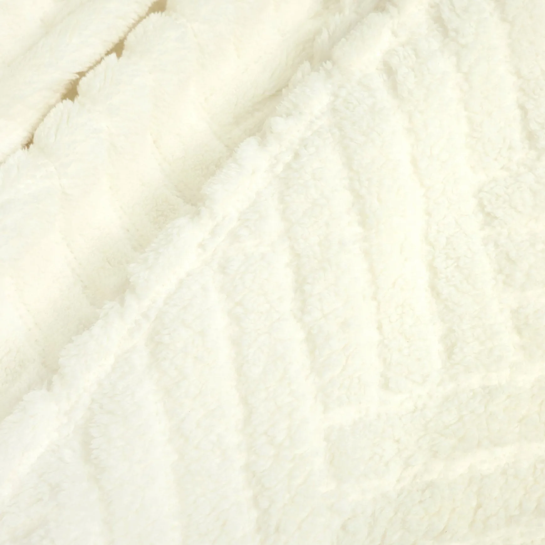 Super Cozy Ultra Soft Sherpa Jacquard Geo Blanket/Bedspread