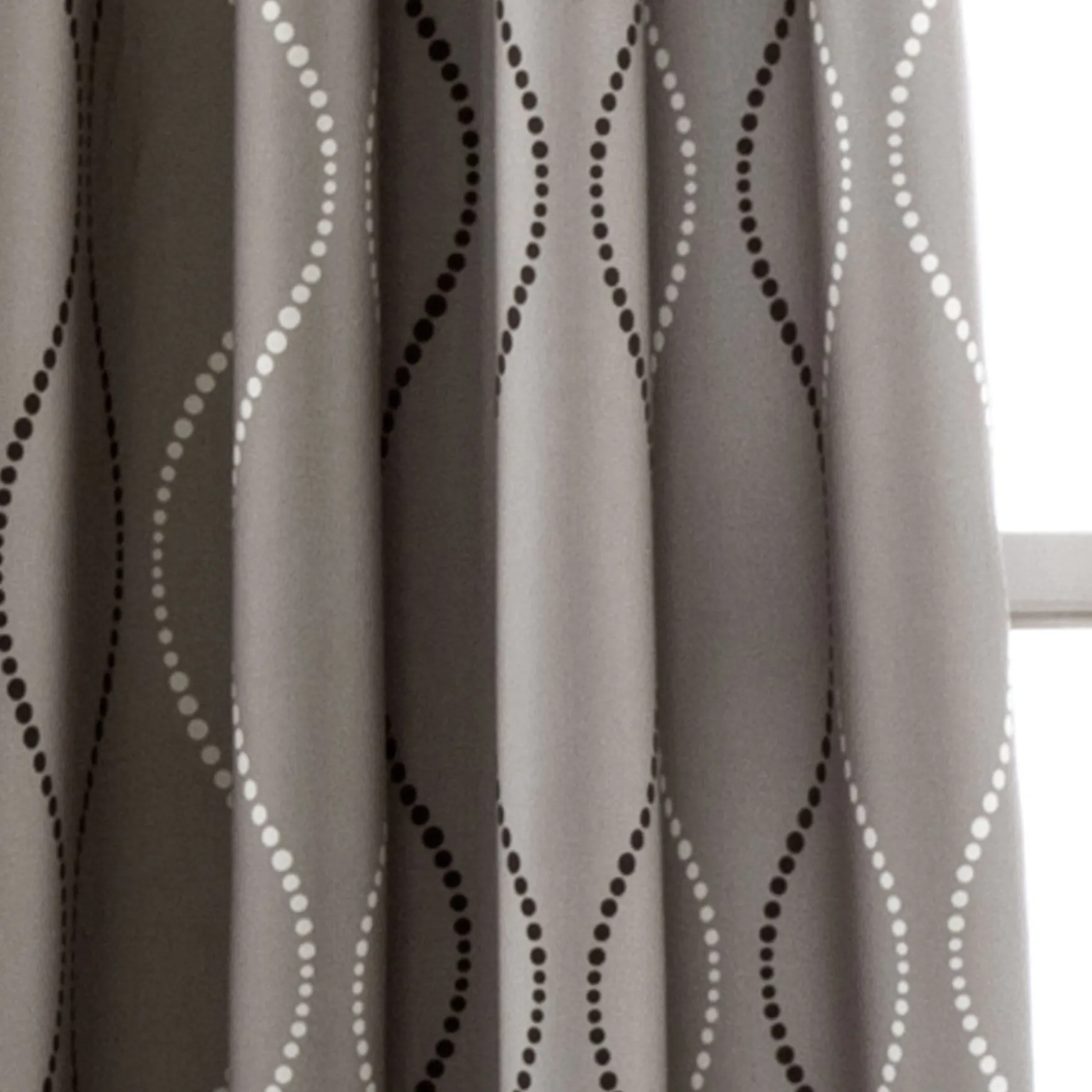 Swirl Light Filtering Window Curtains