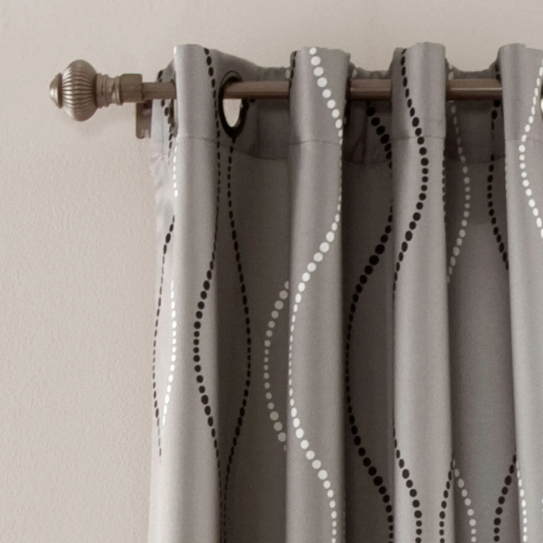 Swirl Light Filtering Window Curtains