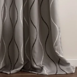 Swirl Light Filtering Window Curtains