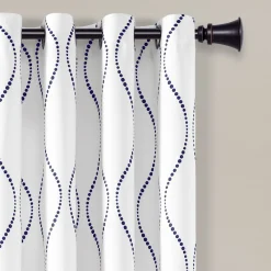 Swirl Light Filtering Window Curtains