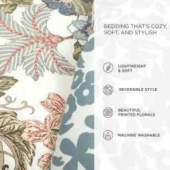 Sydney Floral Comforter 3 Piece Set