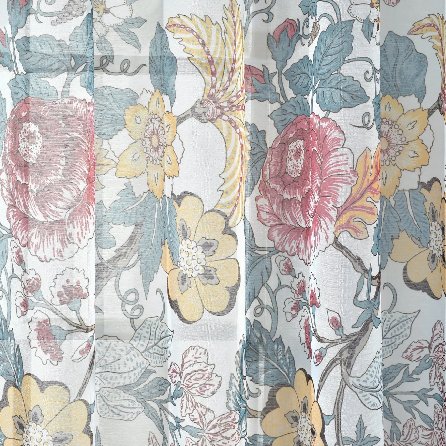 Sydney Sheer Window Curtain Panel Set