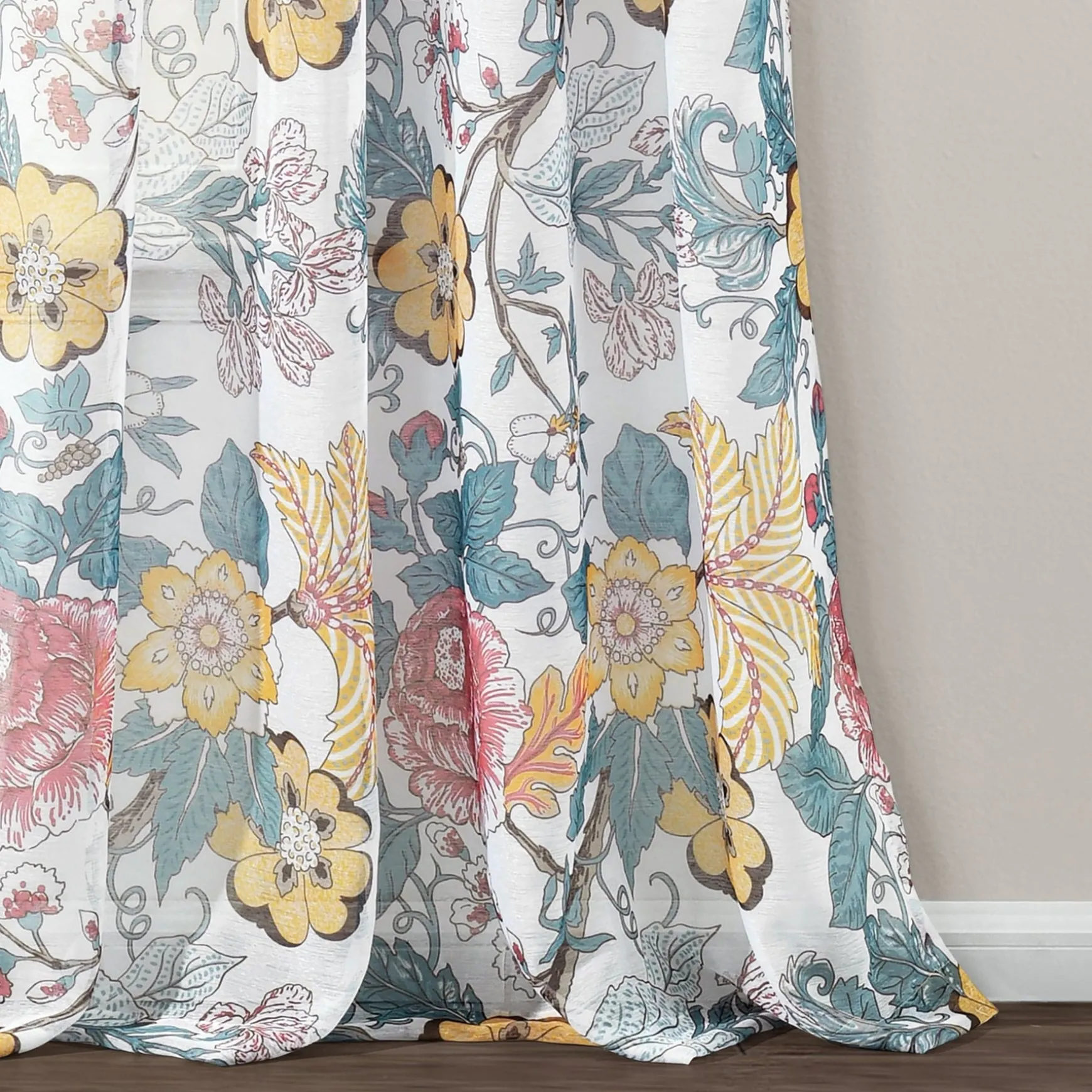 Sydney Sheer Window Curtain Panel Set