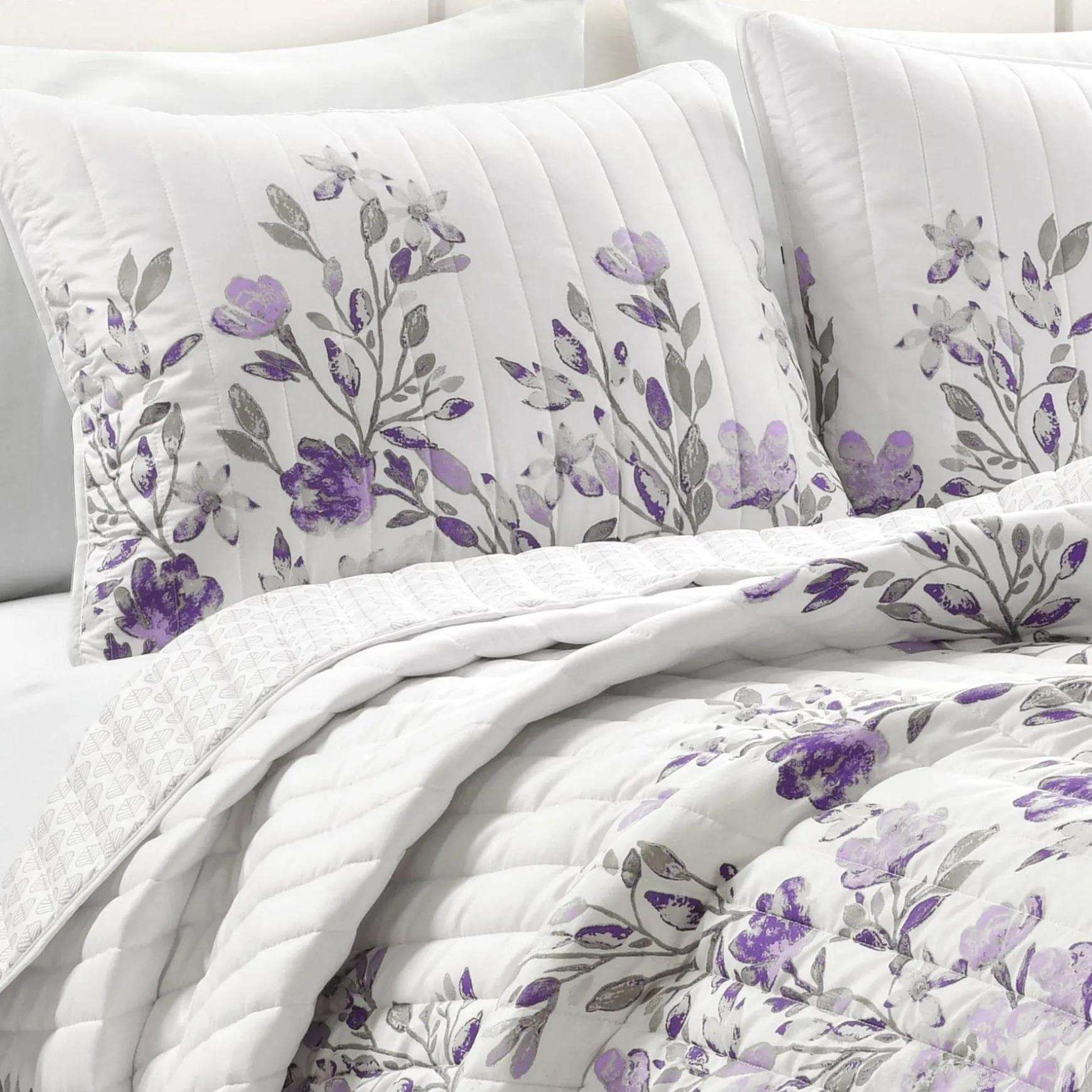 Tanisha Reversible Quilt 3 Piece Set