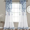 Tanisha Sheer Window Curtain Panel Set