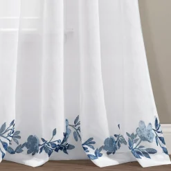 Tanisha Sheer Window Curtain Panel Set