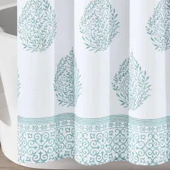 Teardrop Leaf Shower Curtain