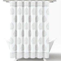 Teardrop Leaf Shower Curtain