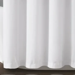 Terra Embroidery Shower Curtain