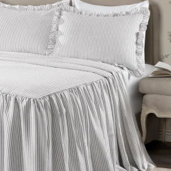Ticking Stripe Bedspread Set