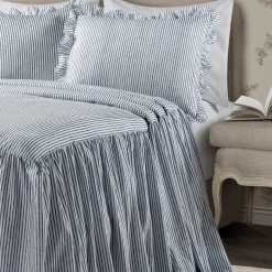 Ticking Stripe Bedspread Set