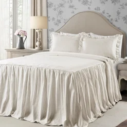 Ticking Stripe Bedspread Set