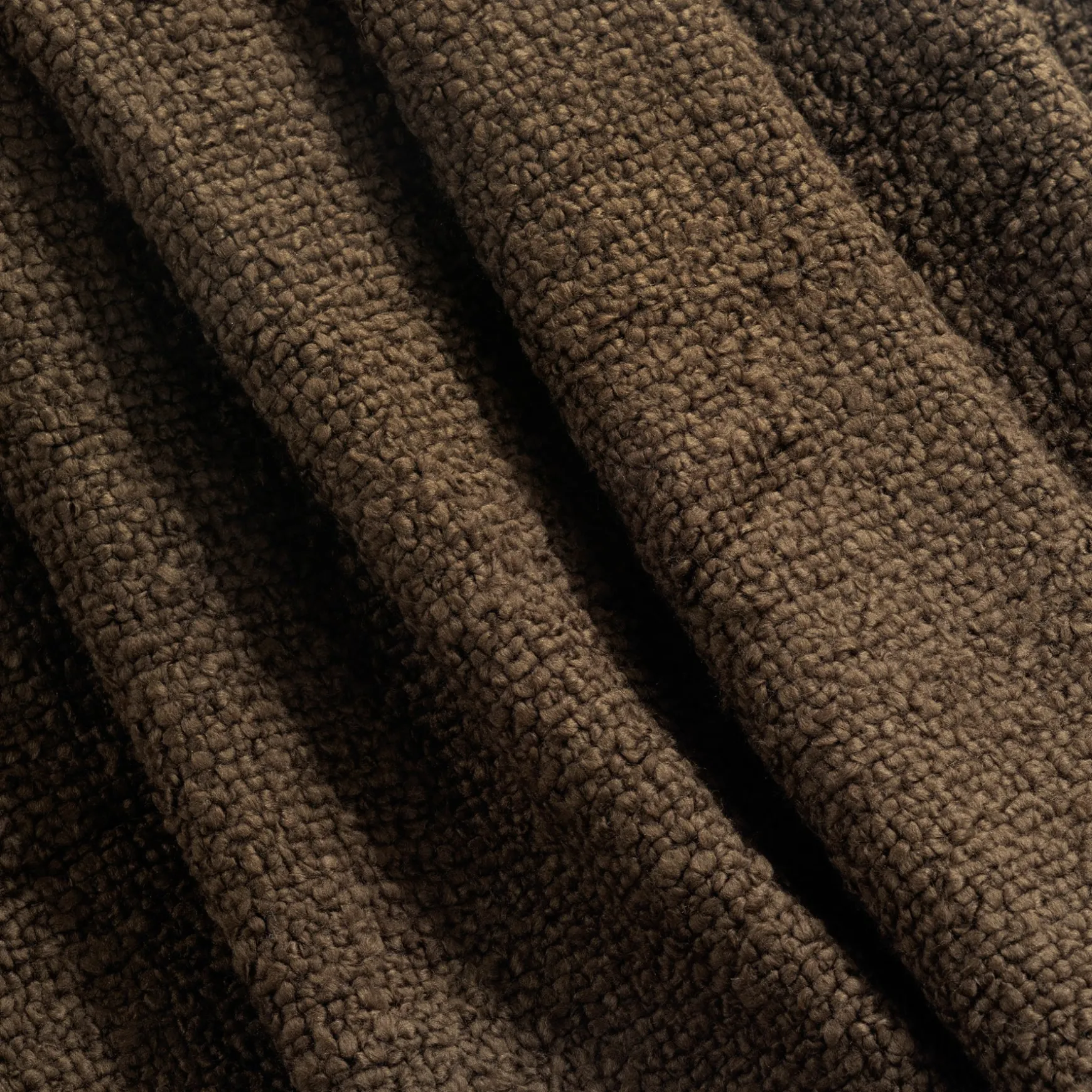 Tulum Boucle Textured Woven Fringed Throw Blanket