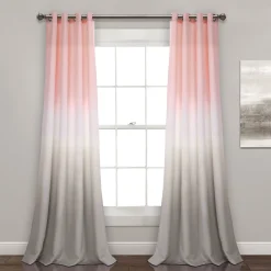 Umbre Fiesta Light Filtering Window Curtain Panel Set