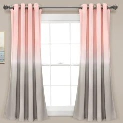 Umbre Fiesta Light Filtering Window Curtain Panel Set