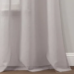 Umbre Fiesta Sheer Window Curtain Panel Set