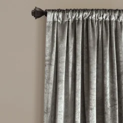 Velvet Dream Light Filtering Window Curtain Panel Set