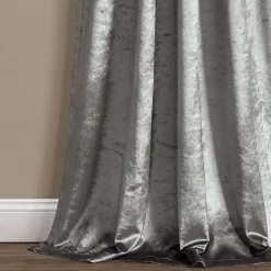 Velvet Dream Light Filtering Window Curtain Panel Set