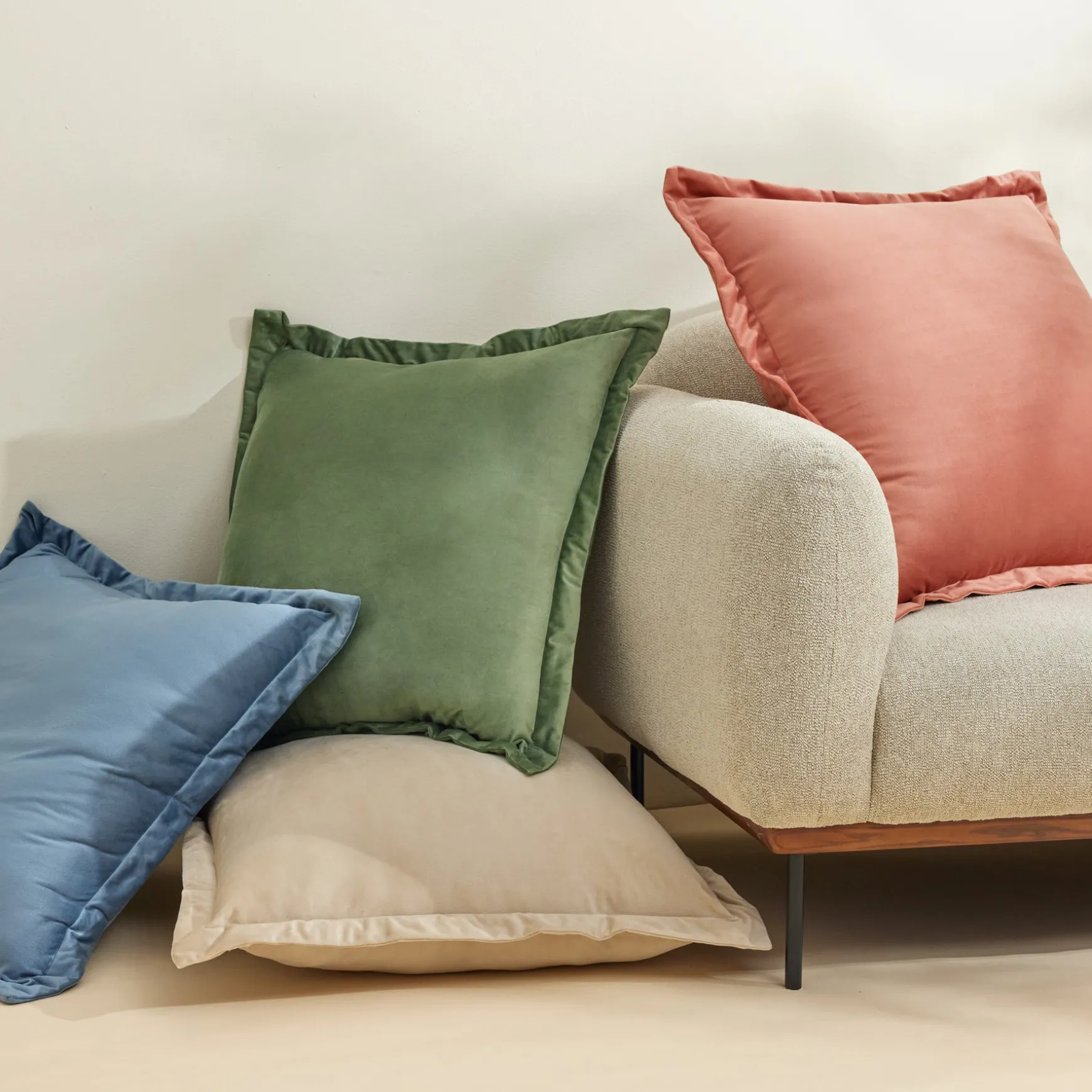 Velvet Dreams Euro Sham Cover 2 Piece Set