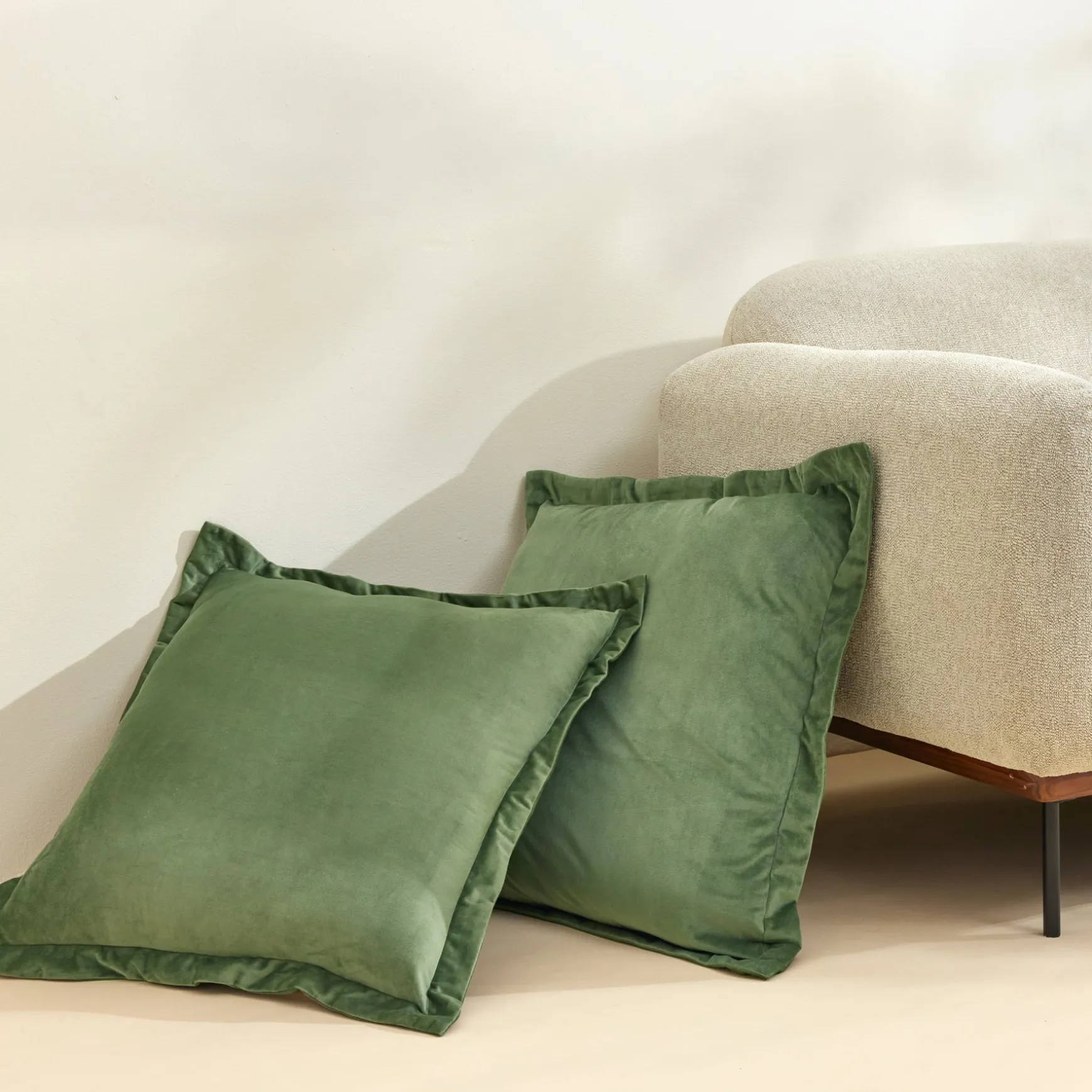 Velvet Dreams Euro Sham Cover 2 Piece Set